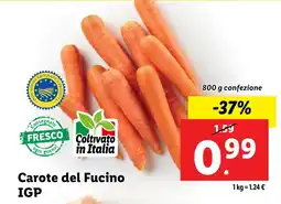 Lidl Carote del Fucino IGP offerta
