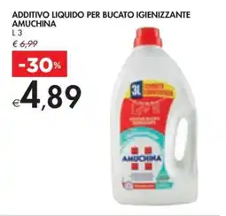 ADDITIVO LIQUIDO PER BUCATO IGIENIZZANTE AMUCHINA