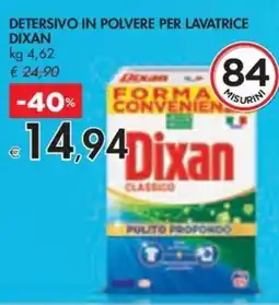Bennet Detersivo in polvere per lavatrice DIXAN offerta