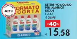 Bennet Detersivo liquido per lavatrice DIXAN offerta