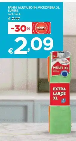 Bennet Panni multiuso in microfibra xl SUPER5 offerta