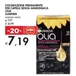 Colorazione permanente per capelli senza ammoniaca olia GARNIER