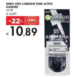 Bennet Siero viso carbone pure active GARNIER offerta
