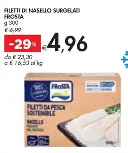 Bennet Filetti di nasello surgelati FROSTA offerta