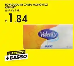 Bennet Tovaglioli di carta monovelo VALENTY offerta