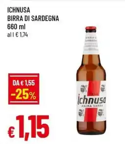 Famila Ichnusa birra di sardegna offerta