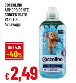 Famila Coccolino ammorbidente concentrato offerta