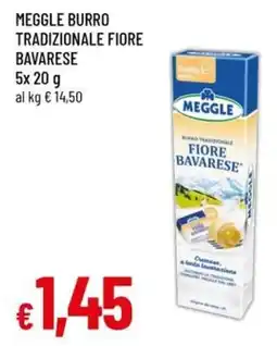 Famila Meggle burro tradizionale fiore bavarese offerta
