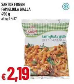 Famila Sartor funghi famigliola gialla offerta