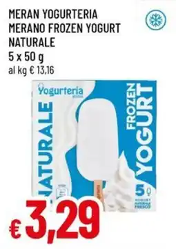 Famila Meran yogurteria merano frozen yogurt naturale offerta