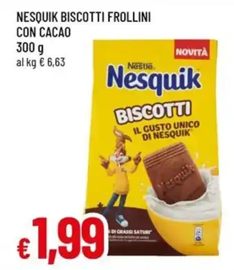 Famila Nesquik biscotti frollini con cacao offerta