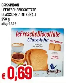 Famila Grissinbon lefreschebiscottate classiche / integrali offerta