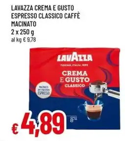 Famila Lavazza crema e gusto espresso classico caffè macinato offerta