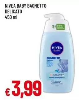 Famila Nivea baby bagnetto delicato offerta