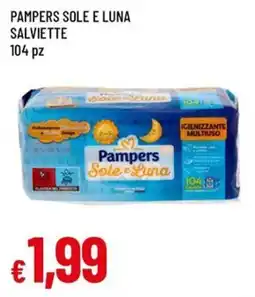 Famila Pampers sole e luna salviette offerta