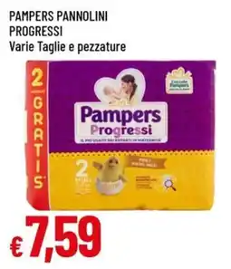 Famila Pampers pannolini progressi offerta