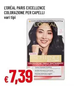 Famila L'oréal paris excellence colorazione per capelli offerta