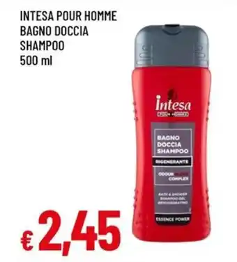 Famila Intesa pour homme bagno doccia shampoo offerta