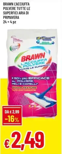 Famila Brawn l'acciuffa polvere tutte le superfici aria di primavera offerta