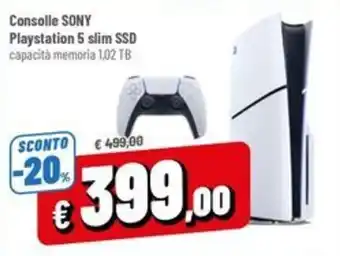 Famila Consolle SONY Playstation 5 slim SSD offerta