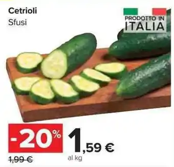Carrefour Market Cetrioli offerta