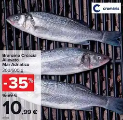 Carrefour Market Branzino Croazia Allevato Mar Adriatico offerta
