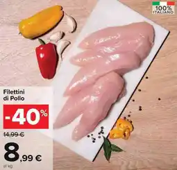 Carrefour Market Filettini di Pollo offerta