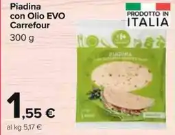 Carrefour Market Piadina con Olio EVO Carrefour offerta