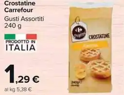 Carrefour Market Crostatine Carrefour offerta