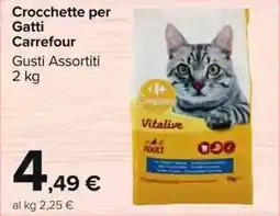 Carrefour Market Crocchette per Gatti Carrefour offerta