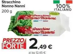Carrefour Market Stracchino Nonno Nanni offerta