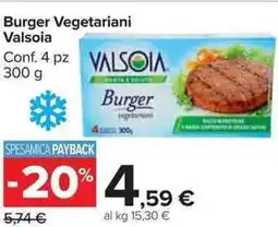 Burger Vegetariani Valsoia
