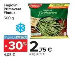 Carrefour Market Fagiolini Primavera Findus offerta