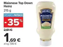 Carrefour Market Maionese Top Down Heinz offerta