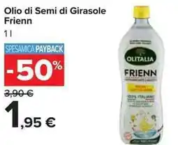 Carrefour Market Olio di Semi di Girasole Frienn offerta