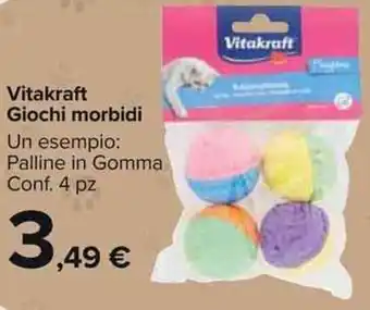 Carrefour Market Vitakraft Giochi morbidi offerta