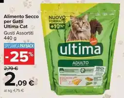 Carrefour Market Alimento Secco per Gatti Ultima Cat offerta