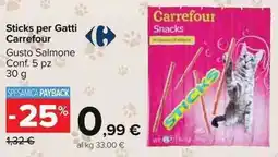 Carrefour Market Sticks per Gatti Carrefour offerta