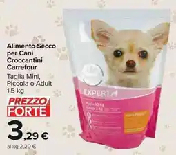 Carrefour Market Alimento Secco per Cani Croccantini Carrefour offerta