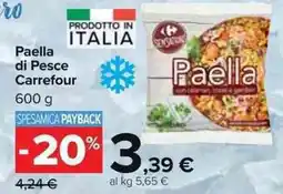 Paella di Pesce Carrefour