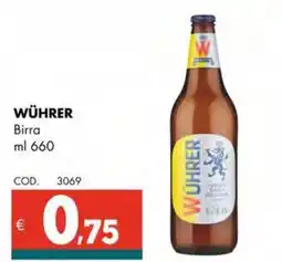 Altasfera WÜHRER Birra offerta