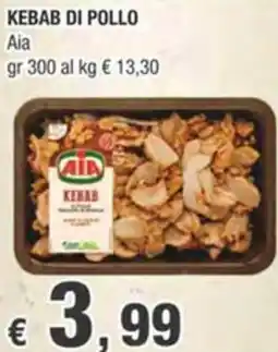Crai KEBAB DI POLLO AIA offerta