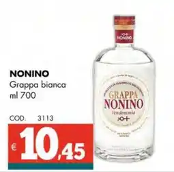 Altasfera NONINO Grappa bianca offerta
