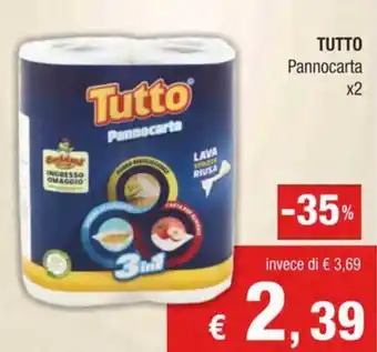 Crai TUTTO Pannocarta offerta
