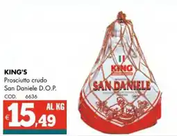 KING'S Prosciutto crudo San Daniele D.O.P.