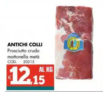 Altasfera ANTICHI COLLI Prosciutto crudo mattonella metà offerta
