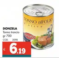DONZELA Tonno trancio