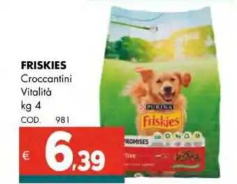 Altasfera FRISKIES Croccantini Vitalità offerta