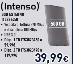 (intenso) ssd esterno it3823450