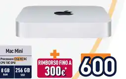 Unieuro Mac Mini offerta